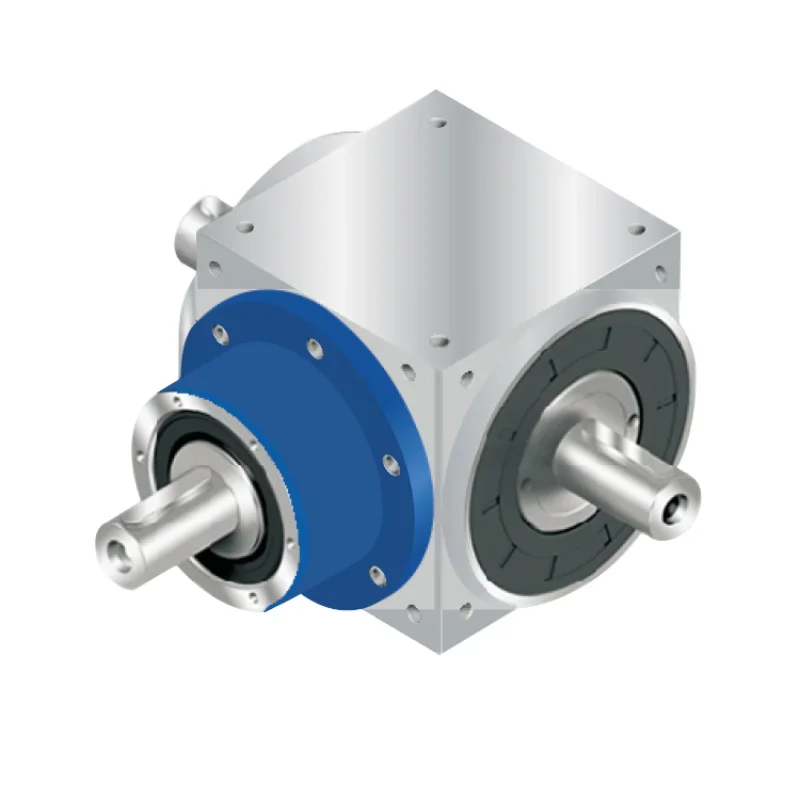 Variable Output Types Steering Box Manufacturer 90 Degree Gear Transmission Reducer AT Series 1 1 Right Angle Gearbox