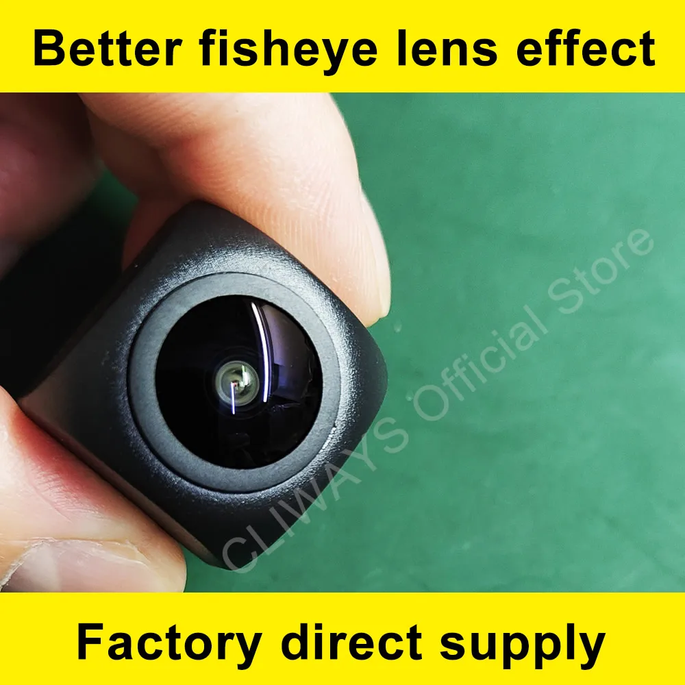 Jeep Wrangler reversing rear view image, the original car main screen upgrade high-definition night vision CCD camera, CVBS sign