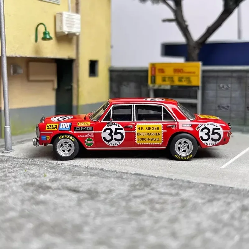 金属製のおもちゃの車,メルセデスベンツ300sel amg wrc, 1/64 e,子供へのギフト