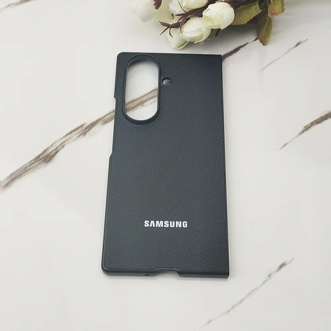 Чехол из натуральной кожи для Samsung Galaxy Z Fold 4, 5, 6, 7, 5G, полная защитная задняя крышка для телефона, противоударный бампер для Samsung Z Fold7