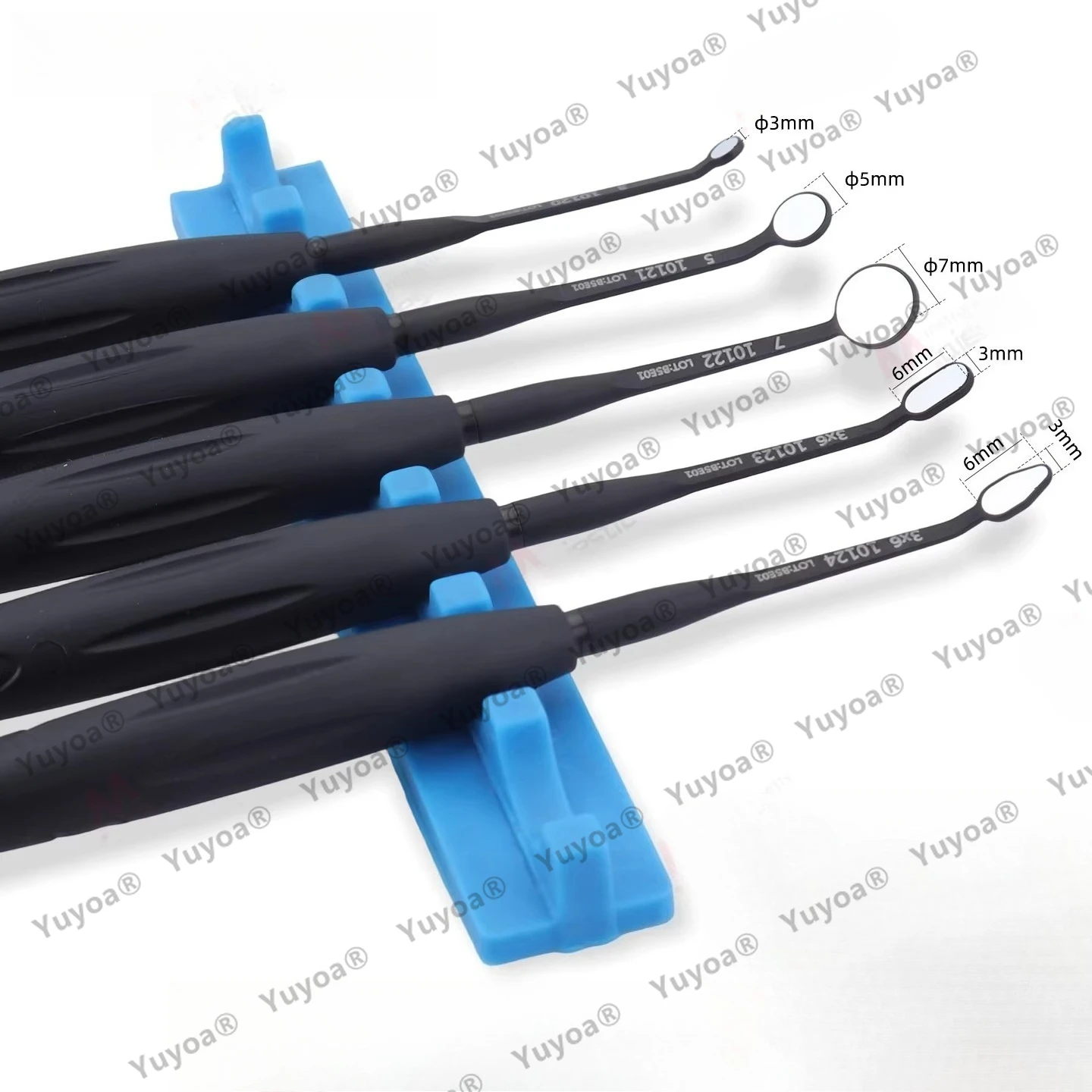 1pc High Quality Dental Micro Mouth Mirror 3//7mm Sterilizable Anti-fog Reflector Rhodium Plating Detachable Odontoscope