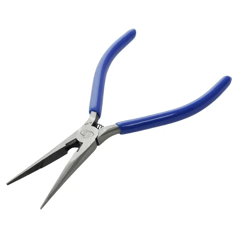 

16,5 см длинные плоскогубцы с синей ручкой, многофункциональные плоскогубцы ручной работы «сделай сам», резак для кабеля, инструмент для ремонта электрика