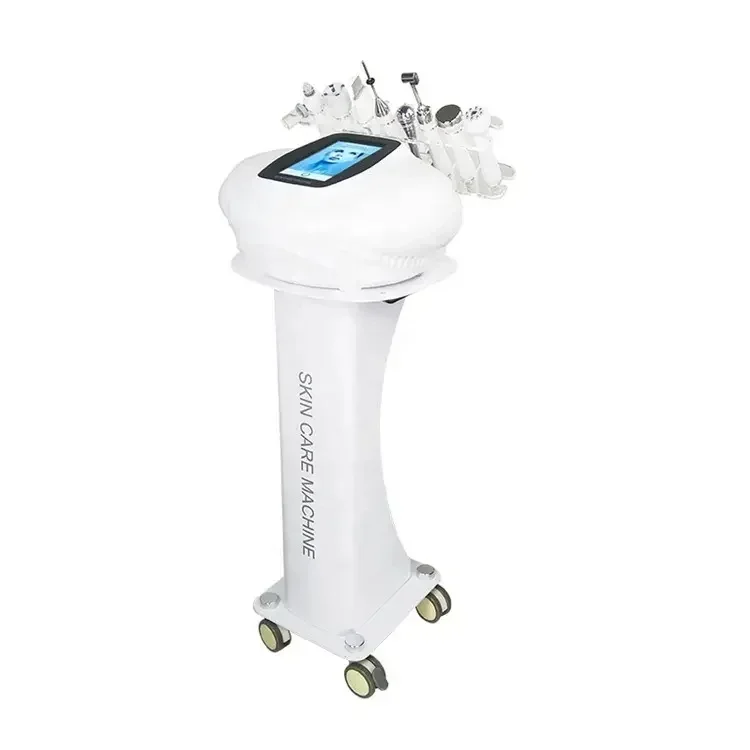 8 in 1 Face Lift Ultrasonic beauty equipment portable hydro facial machine for Weight Loss and Pigment Removal