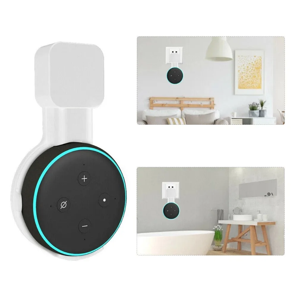 Echo Dot 3 Wall-mounted Audio Bracket for Alexa Echo Dot Intelligent Audio Wall Cable Management Bracket