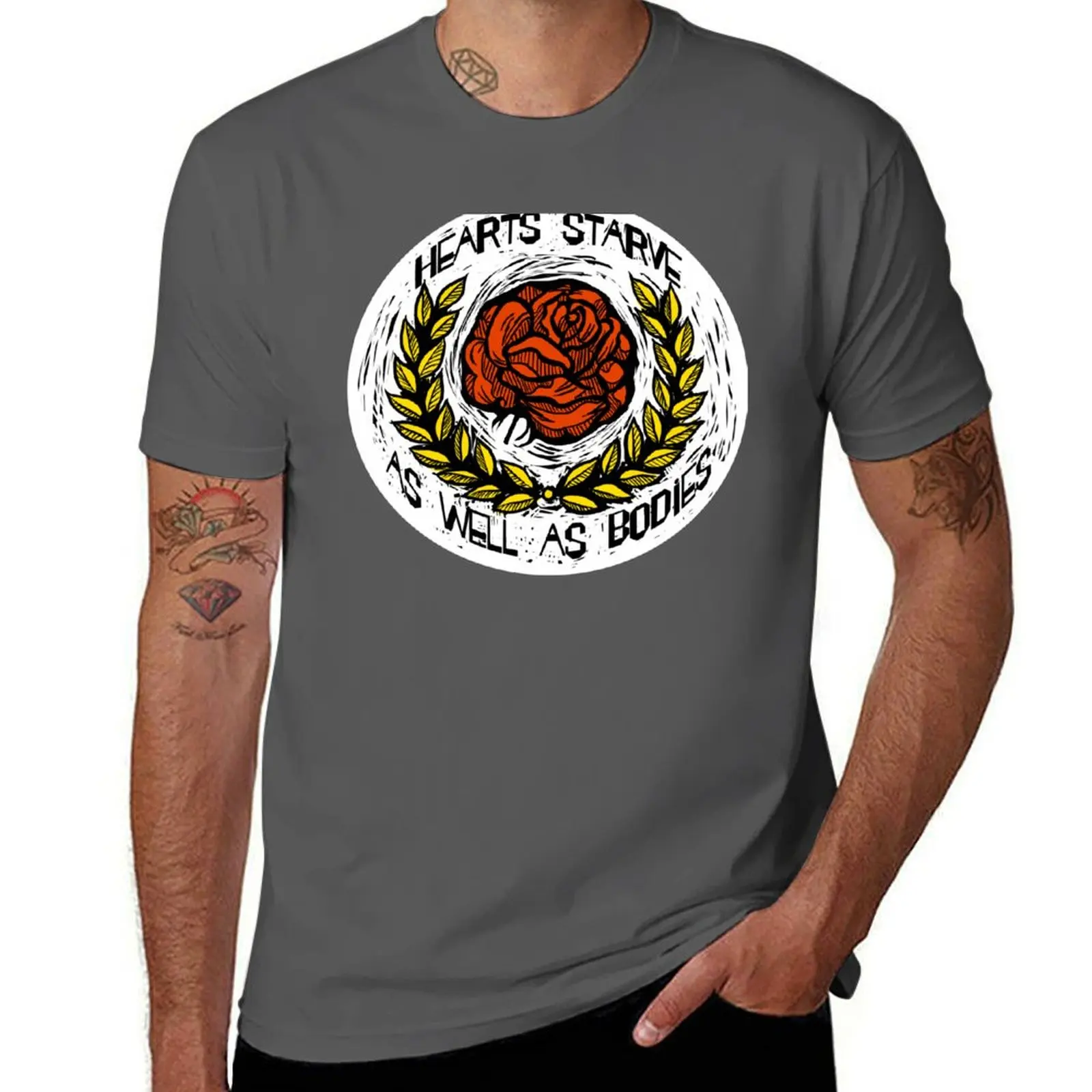 

Bread and Roses T-Shirt man t shirt cotton t shirt man luxury graphic t shirts for man T-Shirt