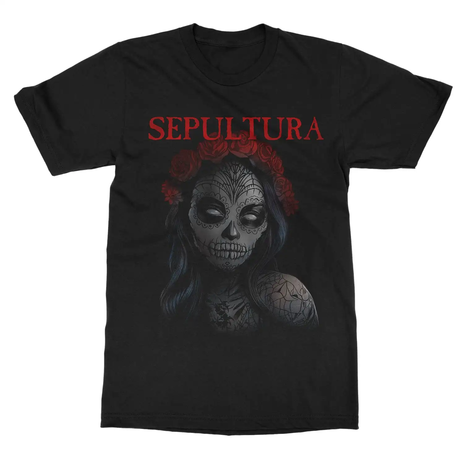 Sepultura Mystery Band T-Shirt 100% Cotton Graphic Tee Men Women Summer Streetwear Top