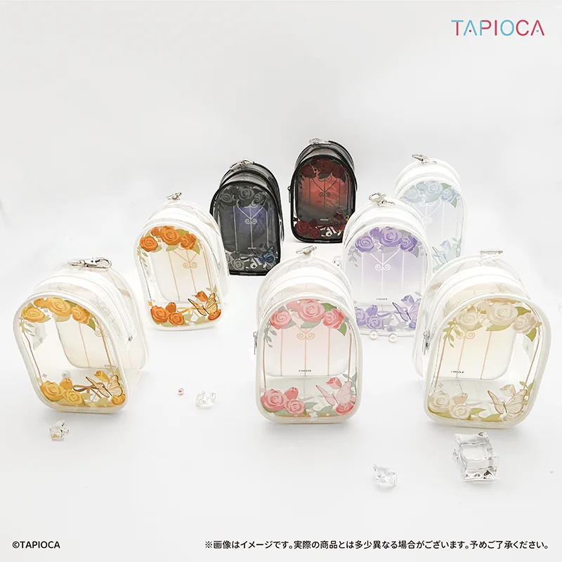 

Оригинальные двухмерные сумки-органайзеры Gumei PVC Rose Garden Doll для хранения детских вещей