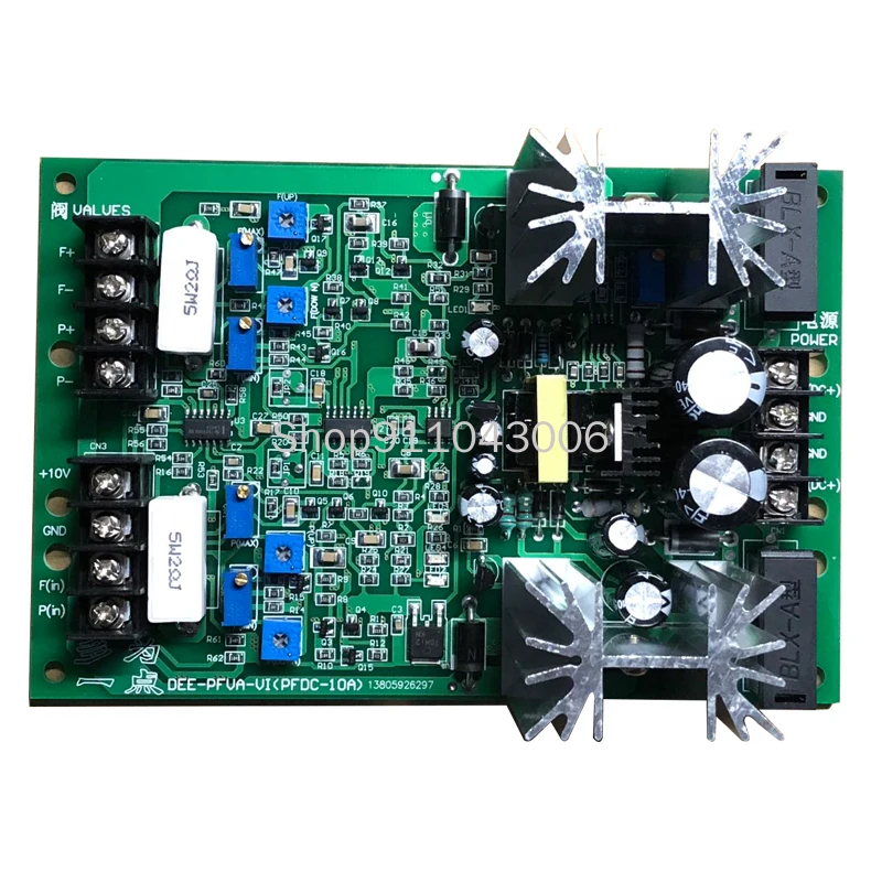 Dual Analog Hydraulic Proportional Valve Amplifier Board Amplifier Solenoid Proportional Valve Controller Voltage 0-10V