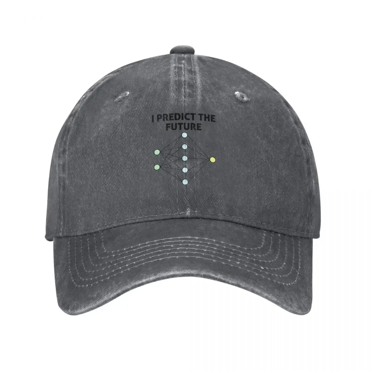 Neural Network Machine Learning Predict The Future Triblend 1738 Baseball Cap Hood Trucker Hat Hat Man Luxury Ladies Men's