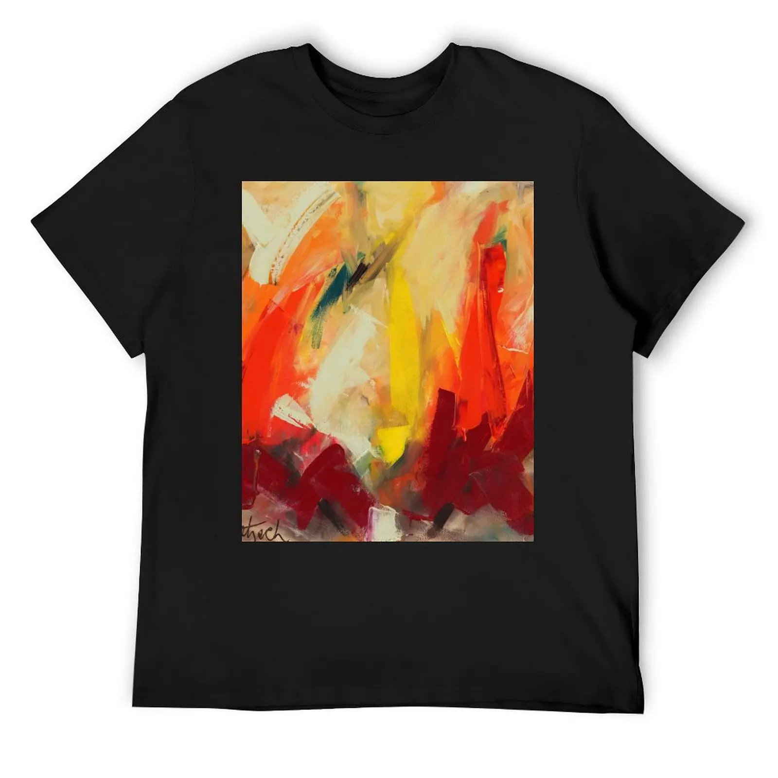 

Abstract Art Sixty-One T-Shirt anime figures tops for a boy mens t shirts casual stylish