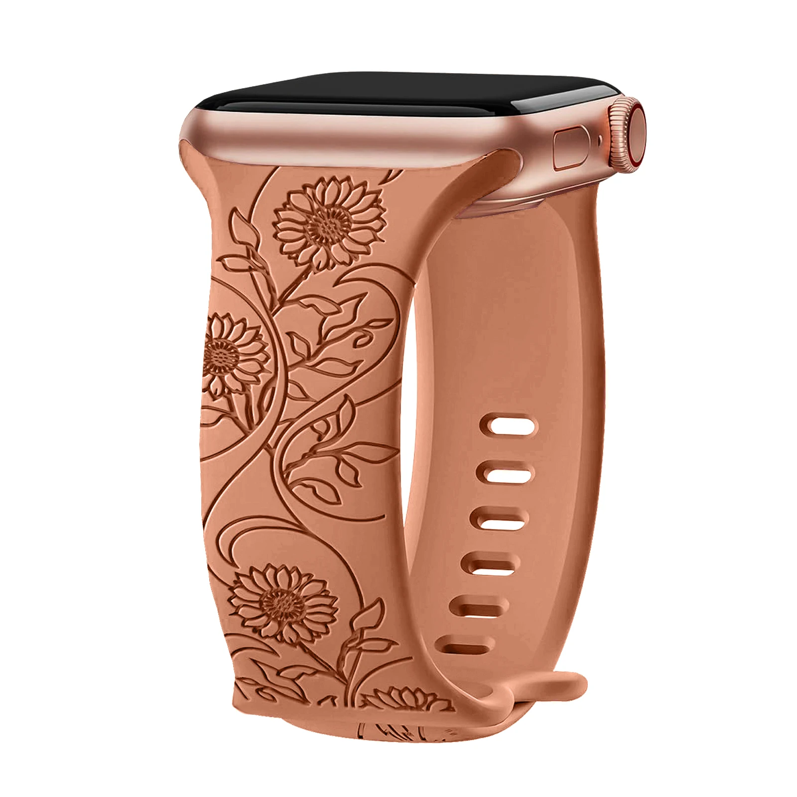 Gravierte Armbänder für Apple Watch Band 10 46 mm 42 mm 40 mm 44 mm 45 mm Blumenarmband Correa iwatch Serie 11 9 8 7 6 Ultra 2 3 49 mm – Detail 22