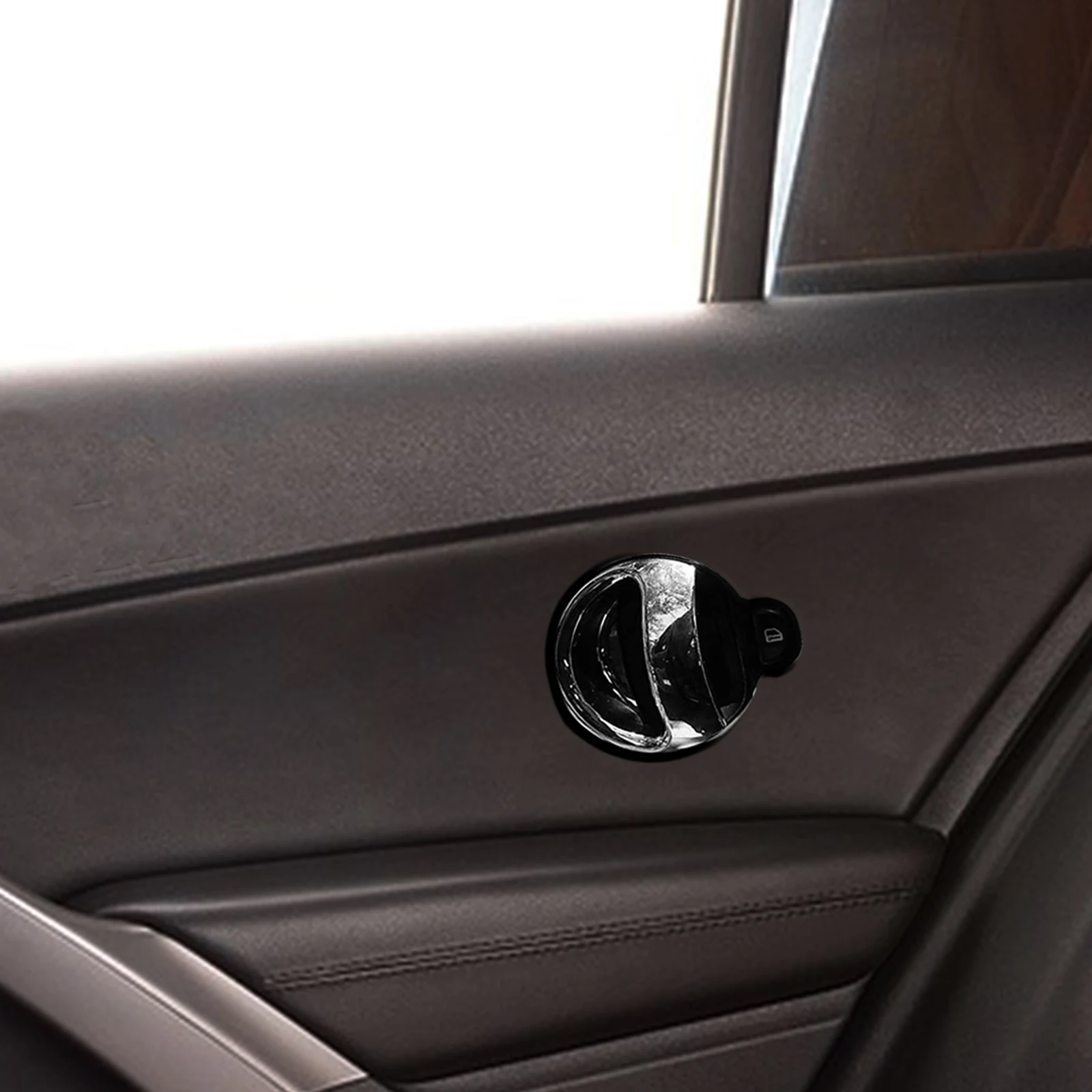 

Set of 2 Chrome Interior Door H les for 19299614 19299613 Car Accessory ABS Material Car Door H Decor