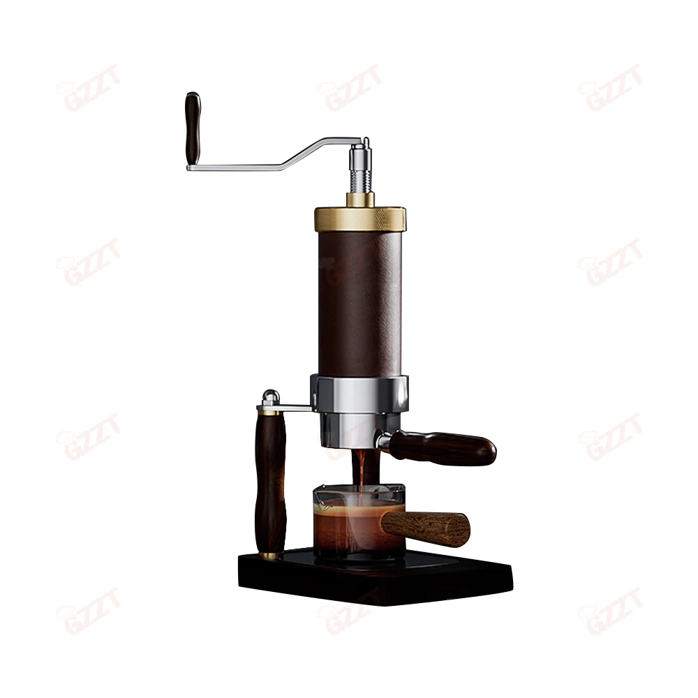 Logo Kustom OEM Mini Smart Portable Cappuccino Maker Outdoor Camping Cold Brew Extraction 85ML Mesin Pembuat Kopi Espresso