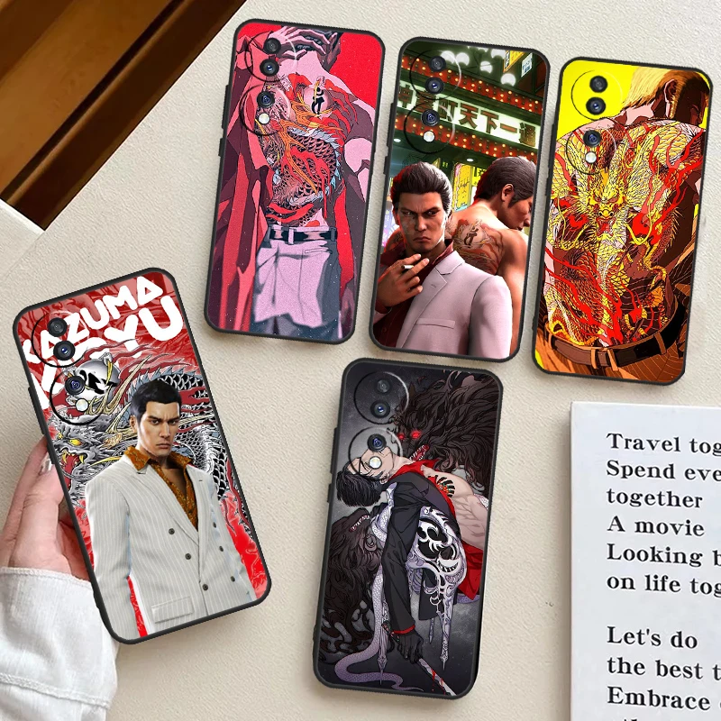 Yakuza 0 Game For Honor 70 50 90 Lite Magic 6 5 Pro Phone Case For Honor X9a X8a X7a X6a X9b X8b X8 X9 X7