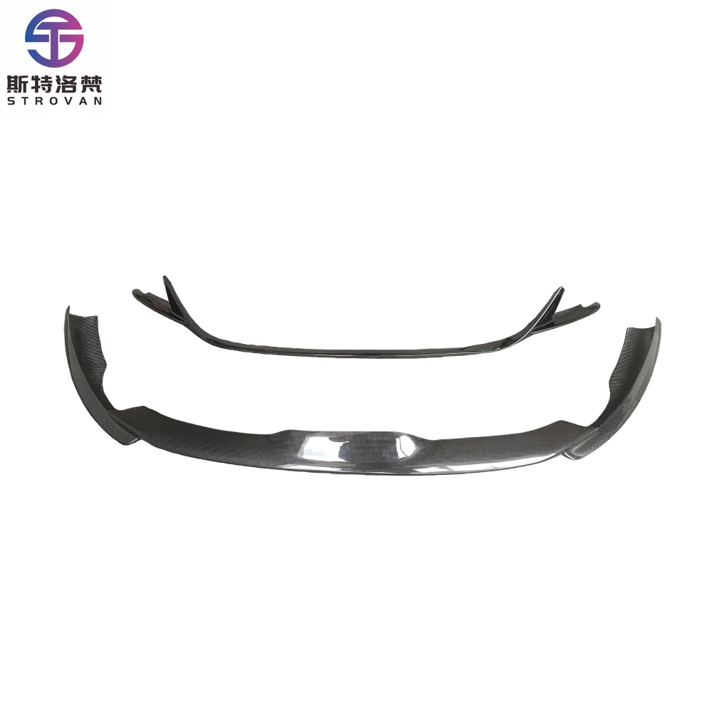 

STLF N Style Carbon Fiber Car Exterior Bumper Parts Front Lip Carbon Fiber Kit for Ferraris 812 GTS