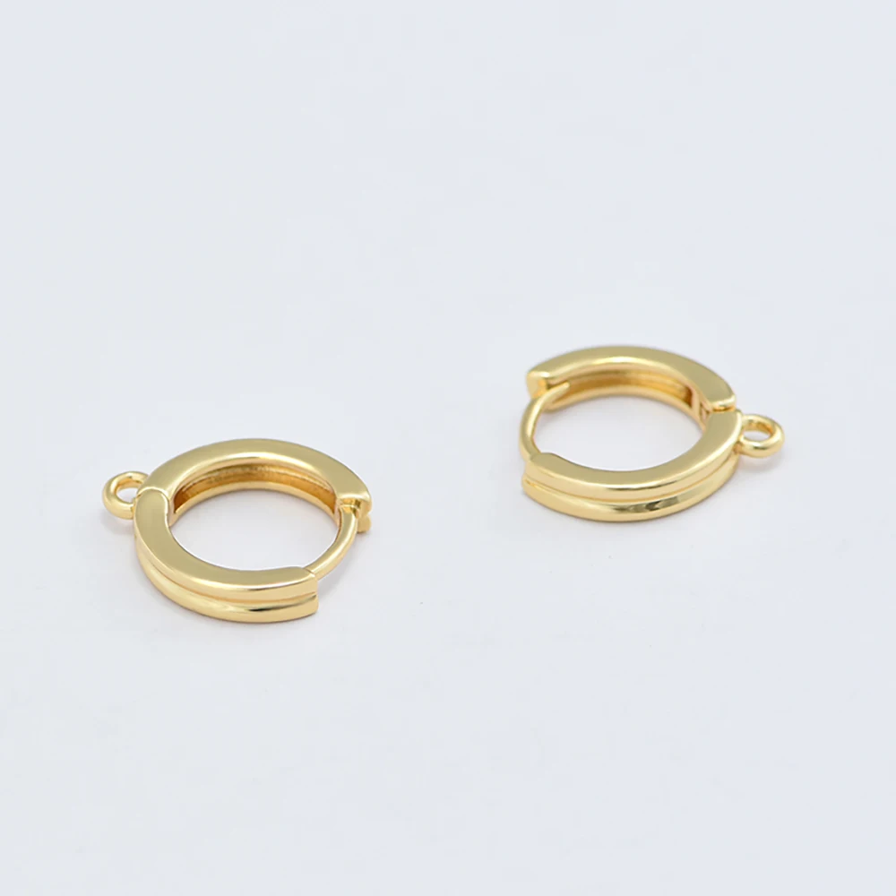 1 Paar 16 verschiedene Ohrring-Haken aus antikem Bronze-Messing für DIY-Schmuckherstellung für Frauen. Die Schlaufe ist abnehmbar. – Detail 5