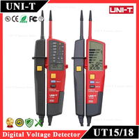 UNI-T Voltage Tester UT15C UT18C UT18D Voltage Detector Probes AC DC Digital Voltmeter 3 Phase Sequence Continuity Multimeter