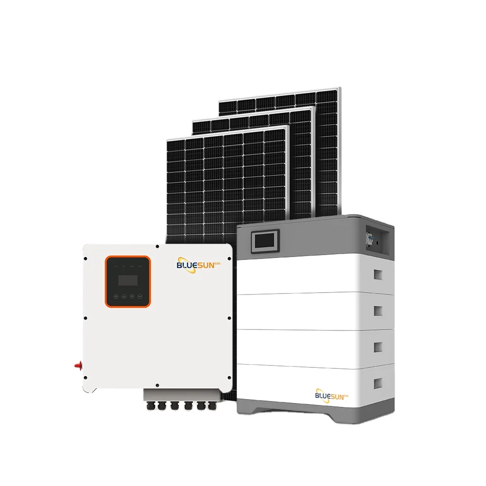 

Bluesun Hybrid 6kw 8kw 10kw 12 Kw 20kw Solar System Solar Panel 10kw System Lithium Battery 48v 100ah For Solar System