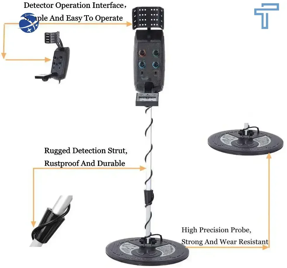 

Original brand newProfessional Portable Underground Metal Detector MD-5008 Handheld Treasure Hunter Gold Digger Finder MD-5008 3