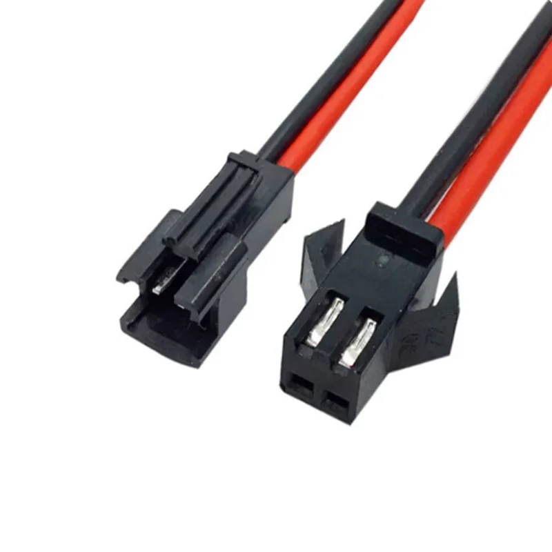 10PCS SM-2P terminal wire, male and female overhead plug connection wire, LED lighting fixtures, ceiling lights, downlights, spo