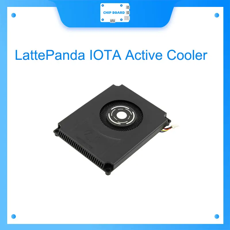 

Активный охладитель LattePanda IOTA с алюминиевым радиатором и вентилятором для повышенной тепловой производительности