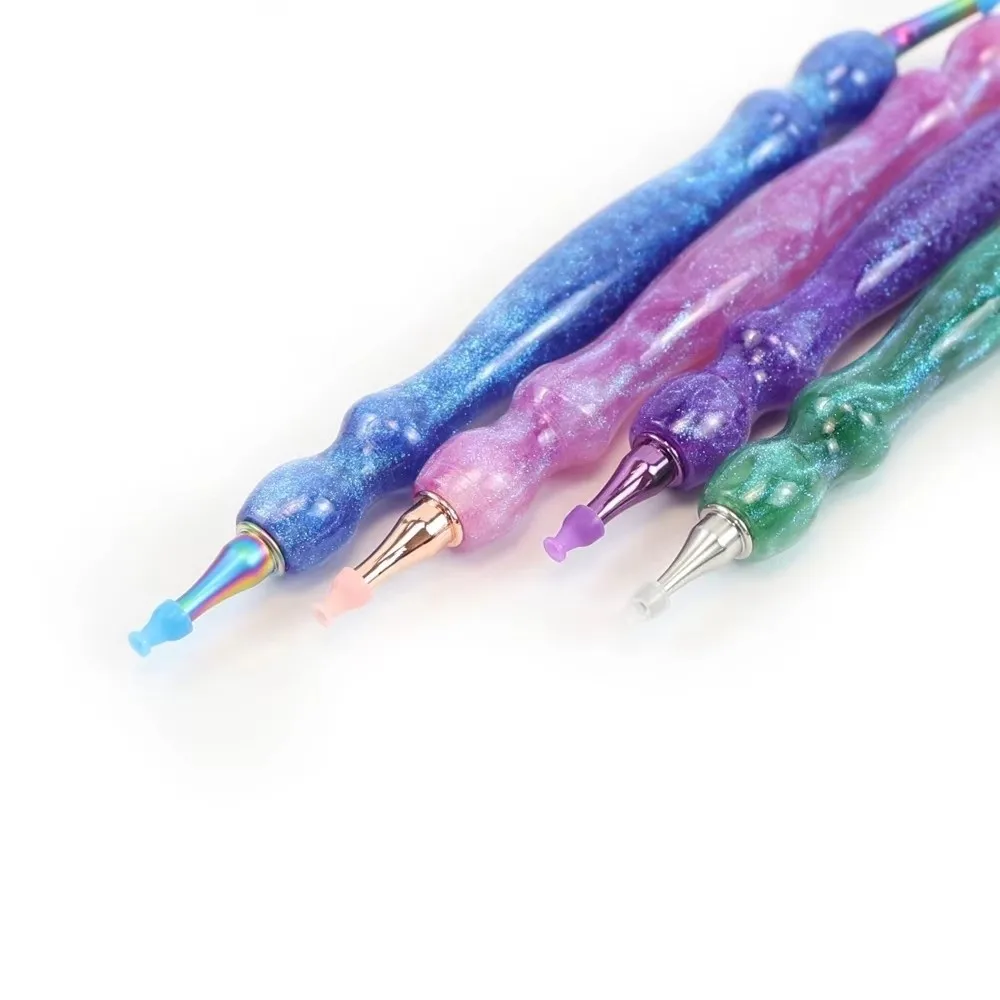10 Puntas de Silicona para Bolígrafos de Pintura de Diamantes, Sin Cera, Agarre Cómodo, Sin Necesidad de Energía, para Arte con Diamantes DIY