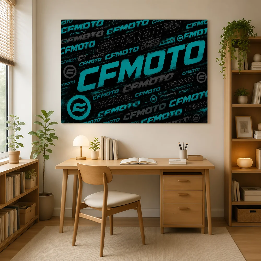 fashion CF-MOTO Motorcycle Flag flag Banner Polyester For Garage Bar Dormitory Flag  Outdoor Advertising shop Decoration