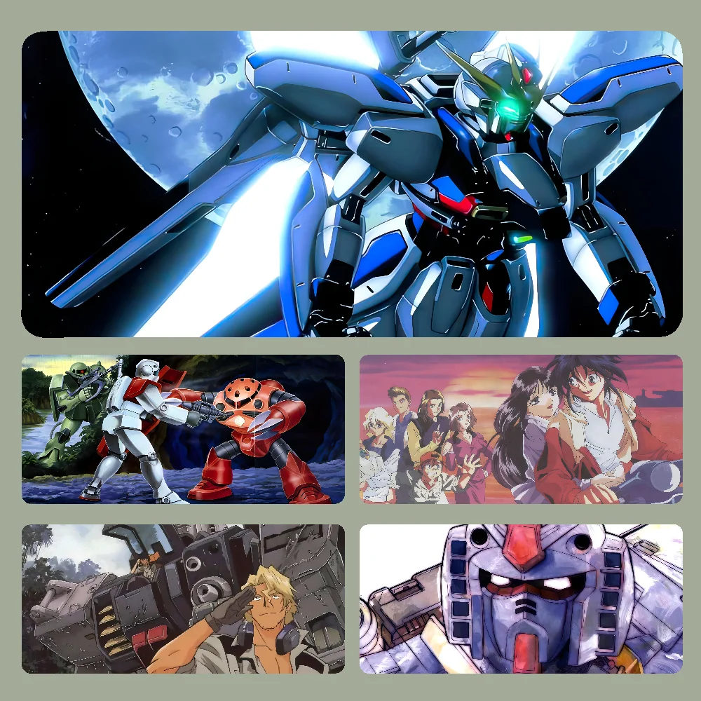 G-Gundam Mousepad Large Computer Gaming Accessories MousePads Desk Mats Anti-slip Laptop Soft Mouse Pad