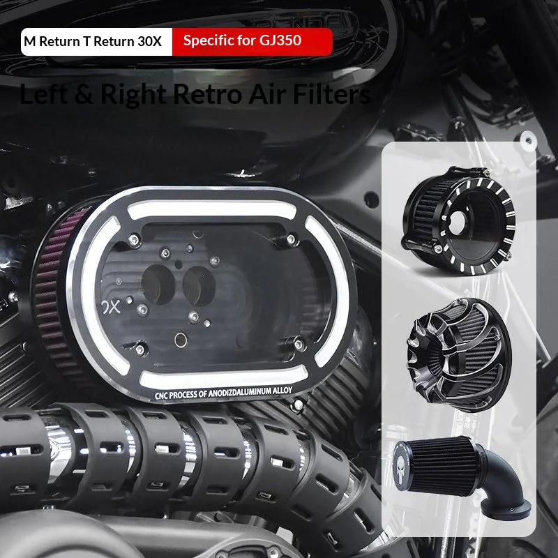 【Premium】For Chinchilla 350 Modified Transparent Air Filter Decorative Cover – Mushroom-Head Air Filter Element Accessory