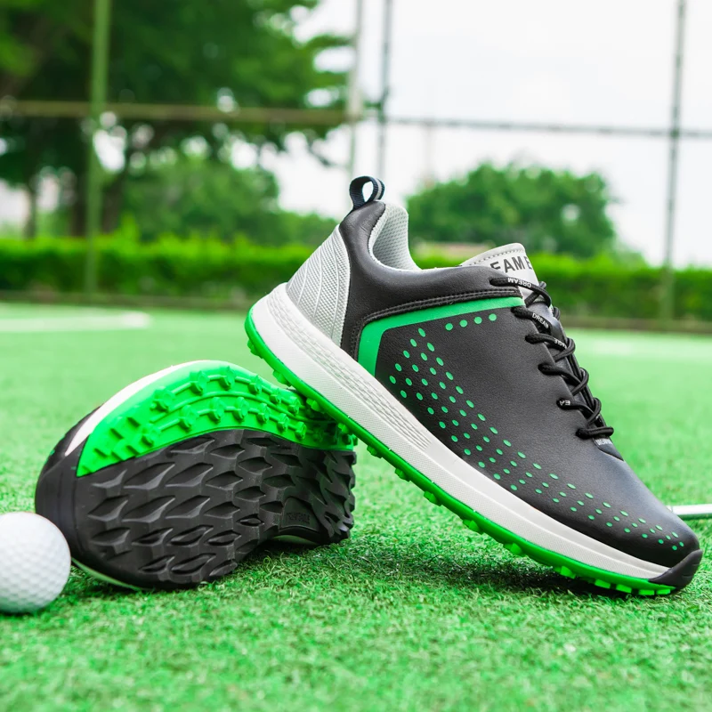 Nuevos zapatos de Golf impermeables para hombre, zapatillas de Golf ligeras profesionales, cómodas zapatillas para caminar, calzado deportivo informal para Golf