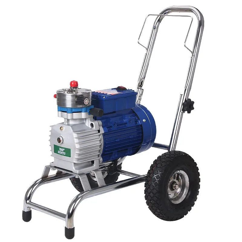 Spruzzatore di vernice in lattice spruzzatore di ingegneria di vernice piccolo elettrico per interni ed esterni per la ristrutturazione di piastrelle in acciaio a colori