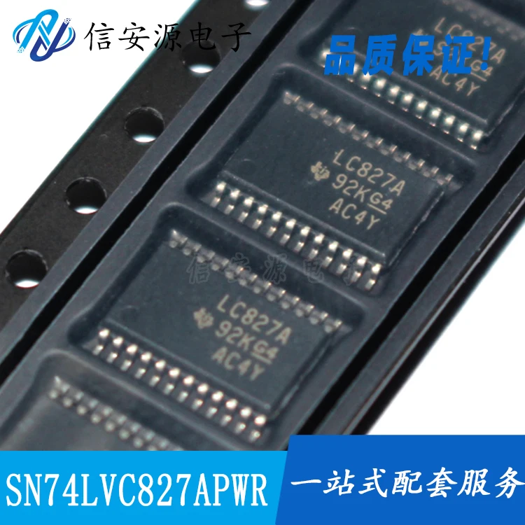 

10pcs 100% orginal new SN74LVC827APWR Buffer/Driver/Transceiver TSSOP24