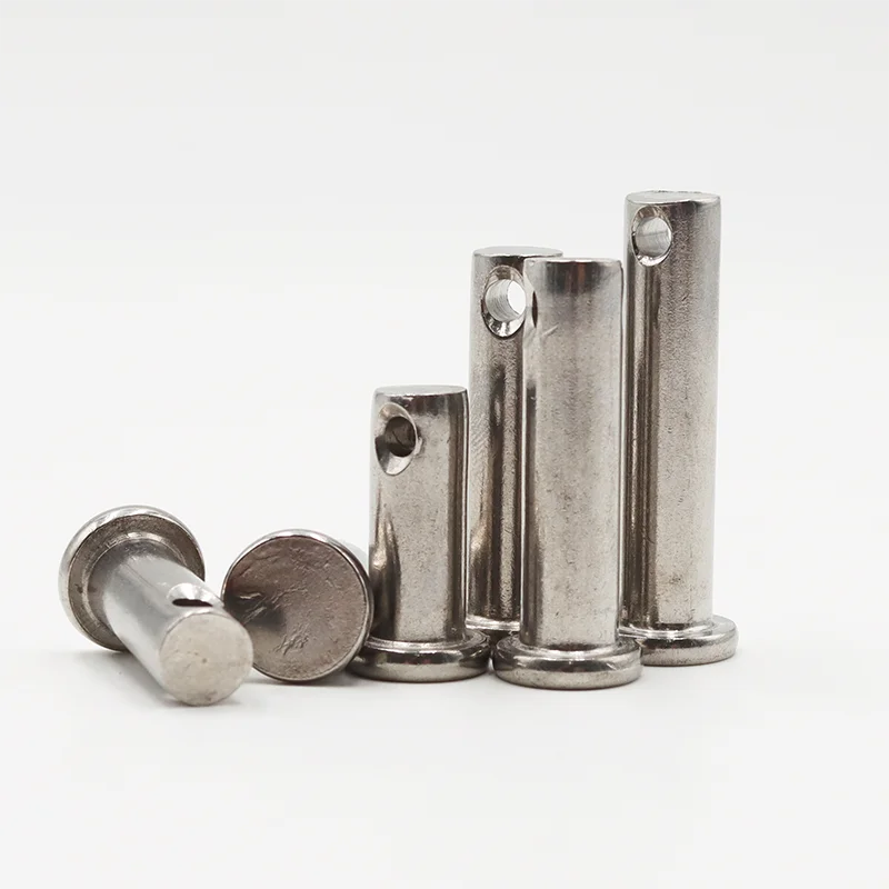 Splint-Set aus Edelstahl 304, mit Lochstift, Schaft, flacher Kopf, zylindrischer Stift, Steckerstift, Positionierungsstift, M3M4M5, M6, M8M10M12 ~ M20 – Detail 5
