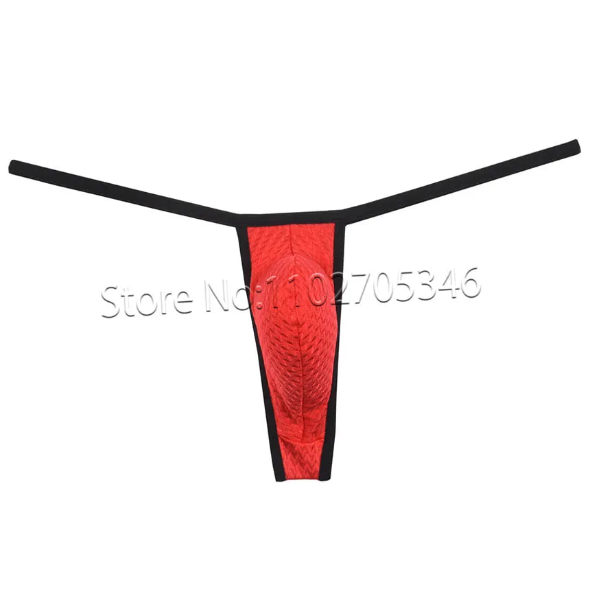 Hot Men G-String Posing Strap Underwear Male Secret Pouch Thong Spandex Low Waist  Tanga Hombre