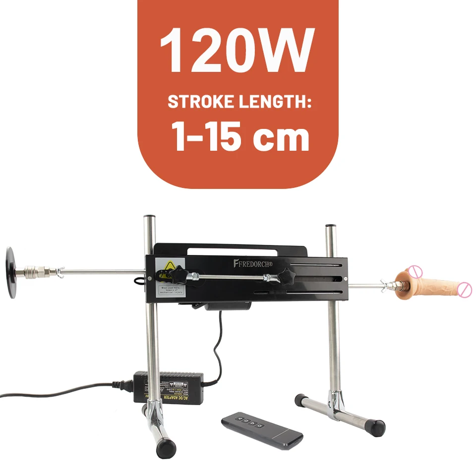 Fredorch 120 واط التحكم الصوتي آلة الجنس التلقائي للنساء والرجال الجنس الاستمناء آلة الحب هزاز الجنس لعب الكبار