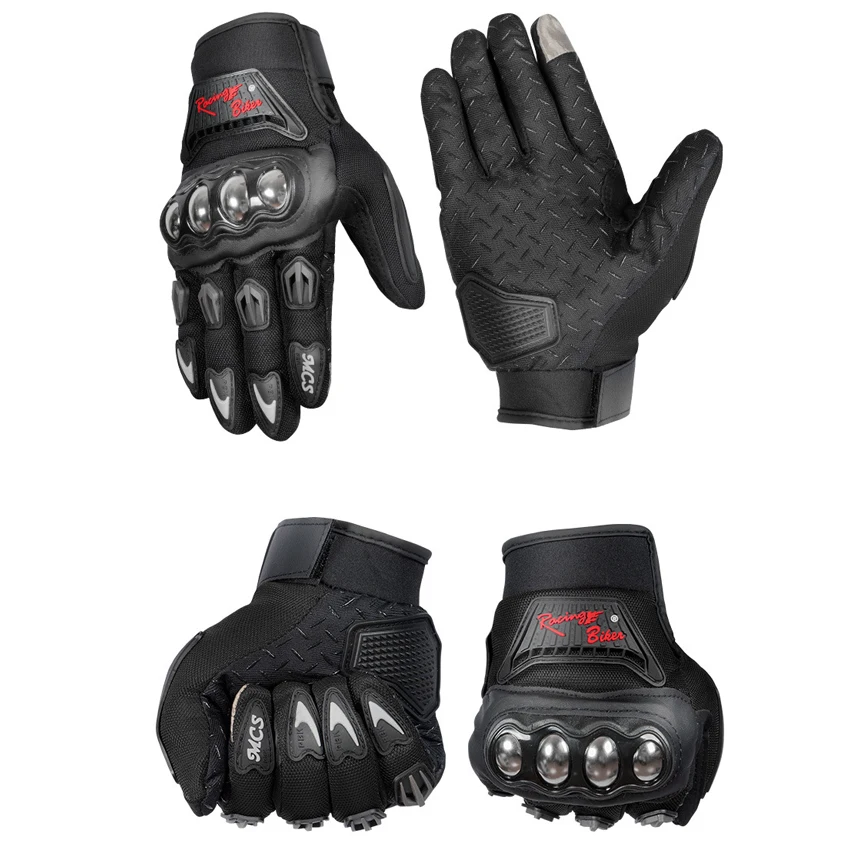 

Motorcycle Gloves Touch Screen Full Finger Racing Gloves Outdoor Sports Protection Riding Cross Dirt Bike Gloves Guantes Moto