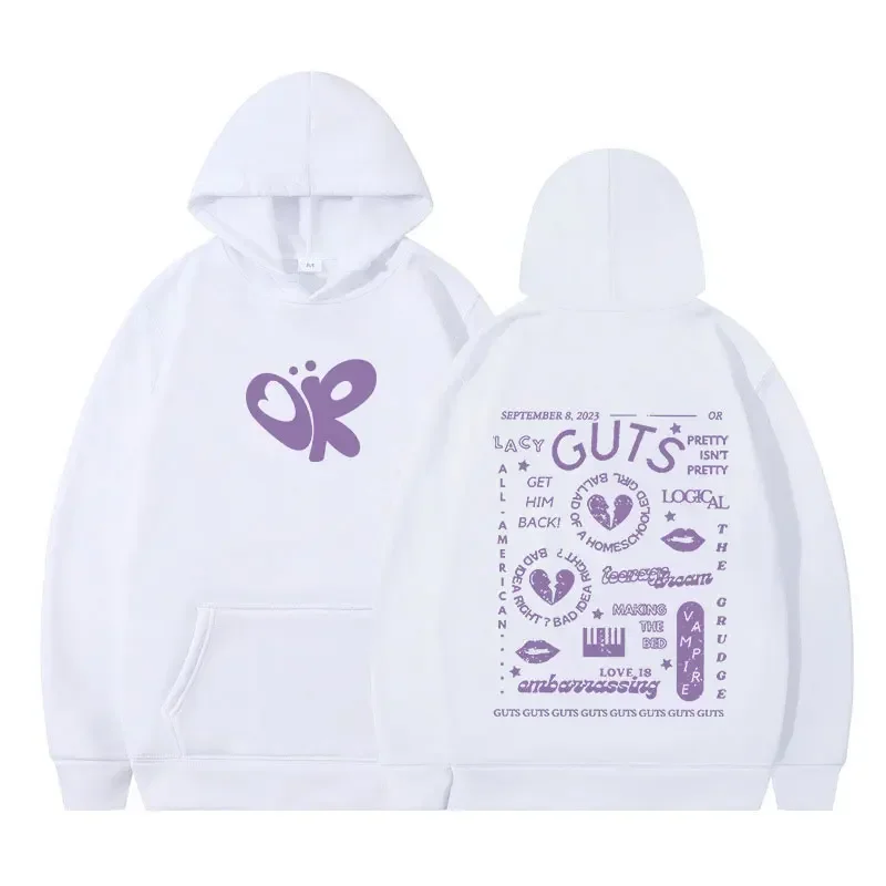 Sour Guts Vampire Hoodie Men's Women's Clothing Fashion Vintage Hooded Sweatshirts Long Sleeve Clothes Hoodies Streetwear