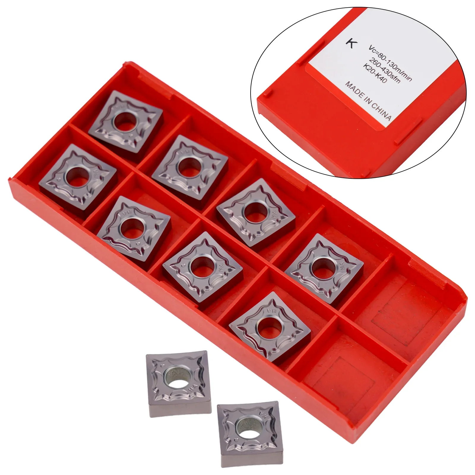 

10Pcs SNMG120404-HA SNMG431-HA PC9030 Carbide Inserts For Stainless Steel Metalworking Tool Accessory Wholesale