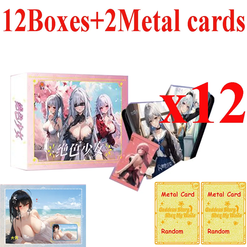 

Wholesale Goddess Story Stunning Girl Cards Anime Girls Swimsuit Bikini Feast Booster Box Children Game Toys And Hobbies Gift