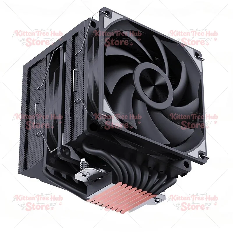 Double Tower 8 Heat Pipe Cpu Radiator Computer 1700 Fan