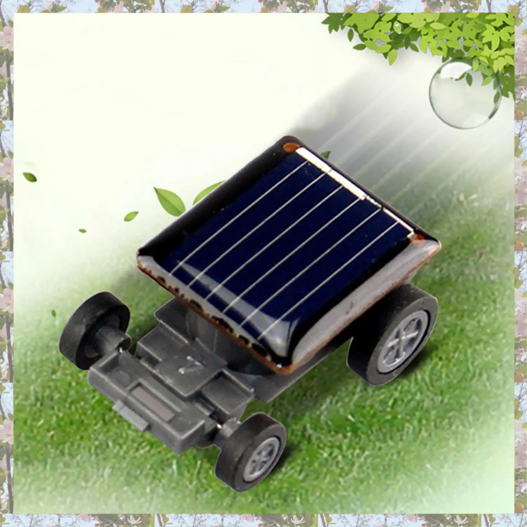 T84C-2X Hoge kwaliteit kleinste mini-auto zonne-energie autoracer educatieve gadget kinderen Kid's Hot Selling