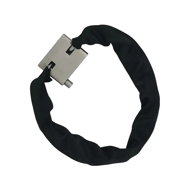 Portable Stainless Steel Chain Lock Cloud‑Shaped Design Safety Lock for Mountain Bicycle Glass Door Security Protection