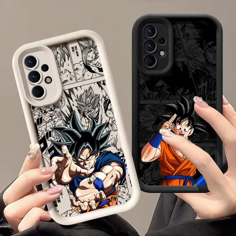 D-Dragons-Son-Gokus Balls Anime Case For Samsung Galaxy A55 A35 A13 A54 A53 A52 A34 A33 A32 A14 A23 A24 A12 A51 A71 Phone Cover