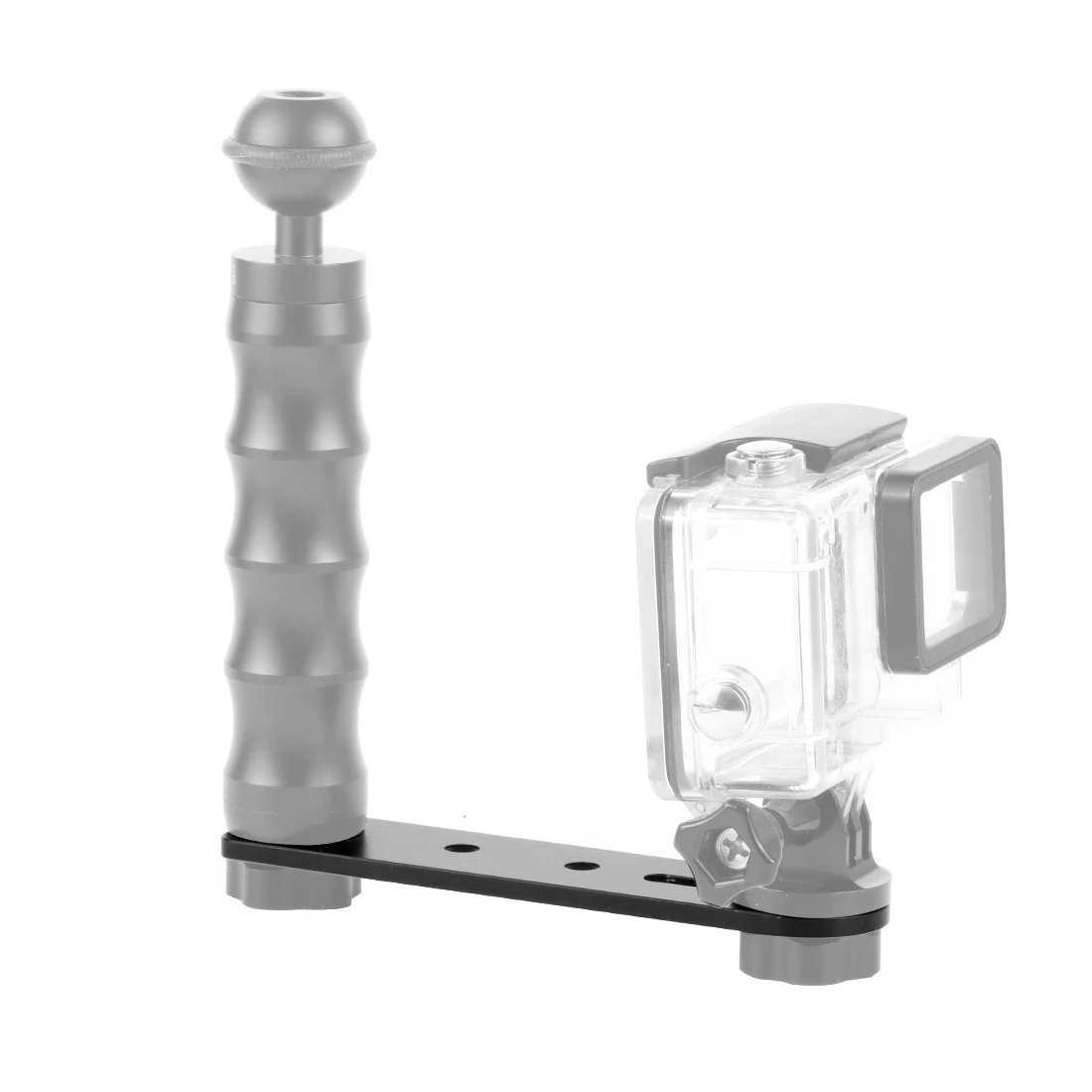 BGNing Aluminiumlegierung Connect Mount Plate Support 30 kg mit 1/4 Zoll Schraubenlöchern Schnellwechselplatine für SLR-Kamerafotografie – Detail 10