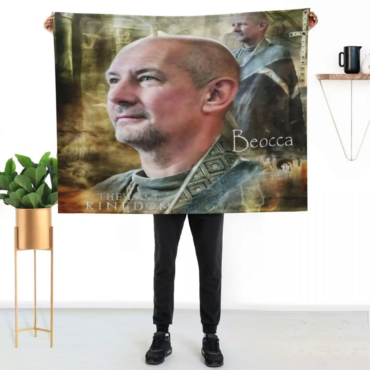 

Father Beocca DreamscapesbyTeresa Throw Blanket Long Lasting Soft Plush Blanket for Daily Use