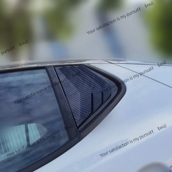 for Kia K5 11-15 years later triangular window shutters carbon fiber modified exterior car decoration Mustang model view 5