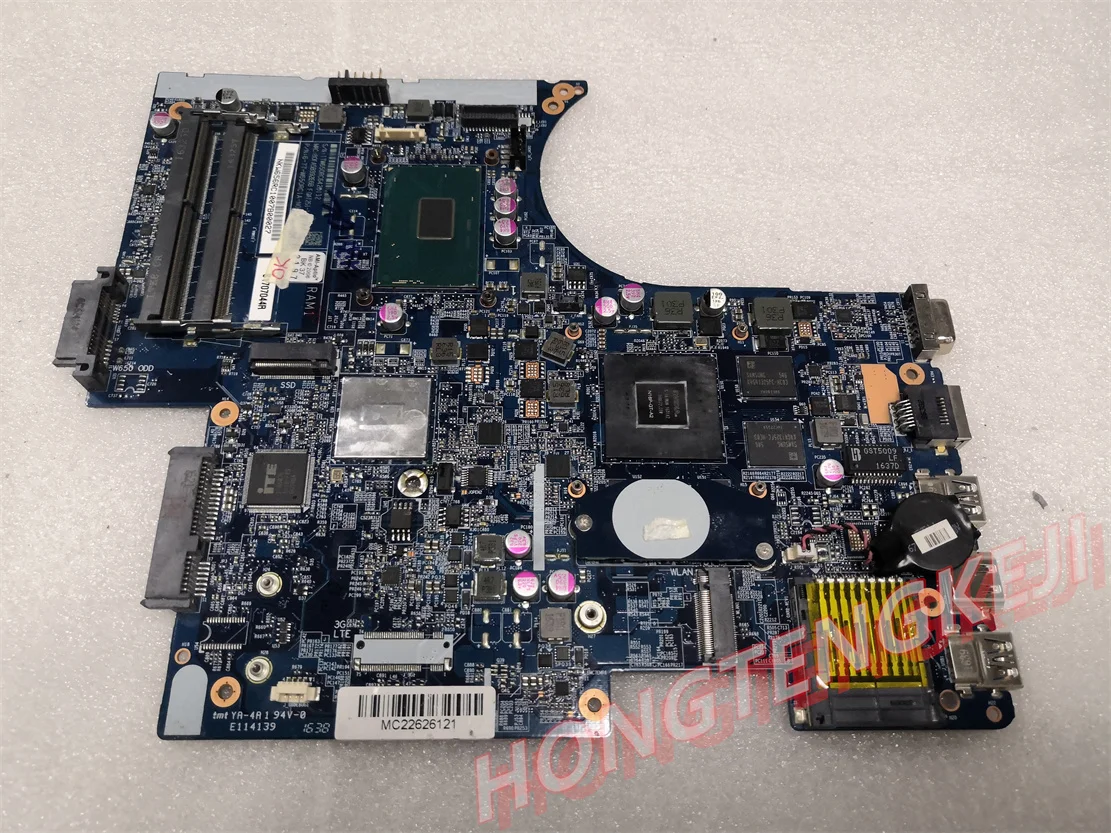 

Used 6-71-W65R0-DN3 for CLEVO K650D-SL5D1 Giga P15 Thor G150S-K1/K4/K5 motherboard with i7-6700HQ AND GTX950M