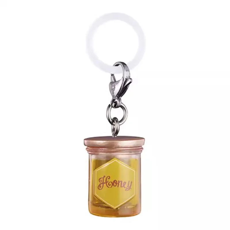 الأصلي بانداي غاشابون كبسولة اللعب أنيمي تمثال لطيف Apis فلوريا العسل سلسلة مفاتيح صغيرة الشكل نموذج مصغر هدية #4