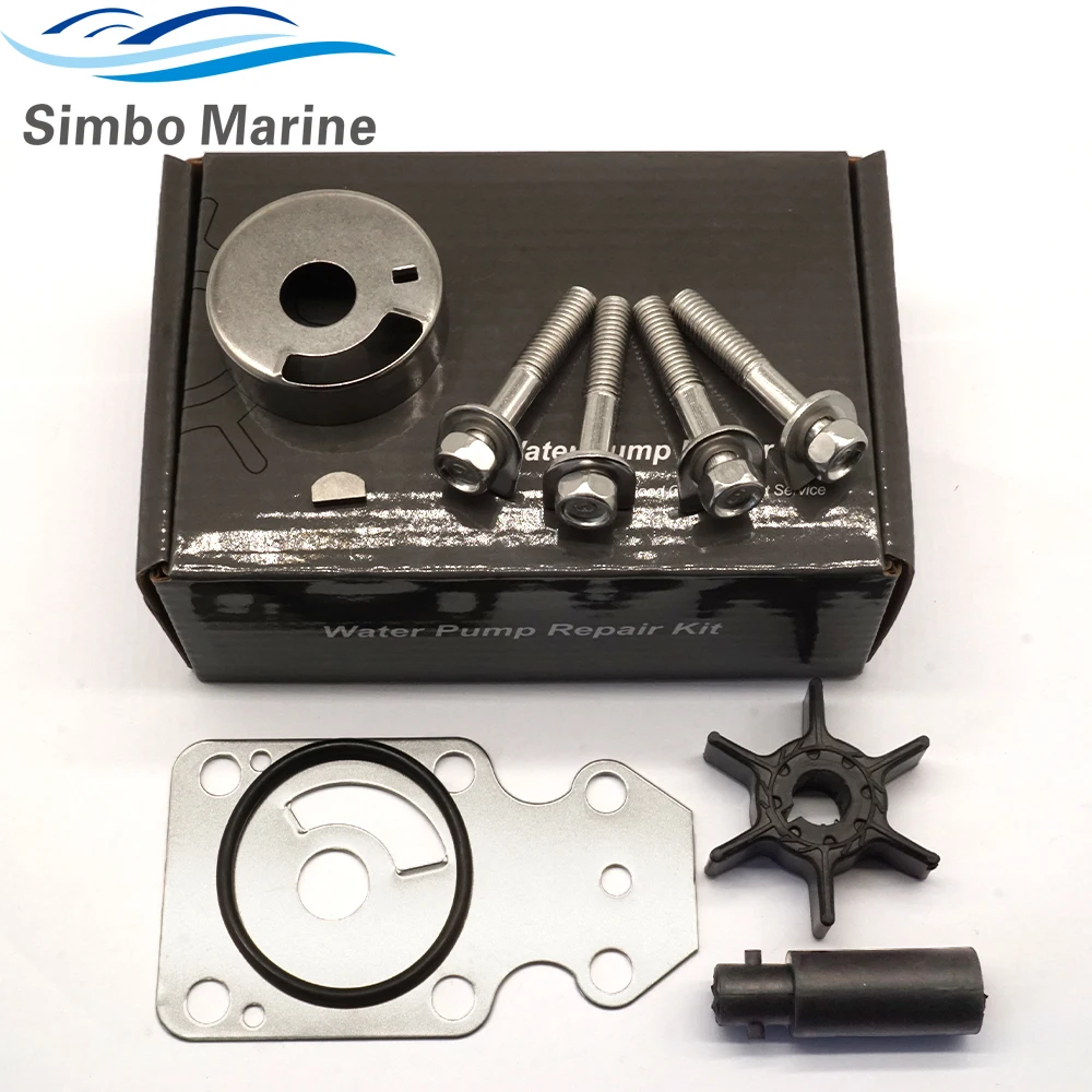 

Ремкомплект водяного насоса для подвесного 4-тактного двигателя Yamaha 6HP F6A F6B 8HP F8C F8F 9,9HP F9,9F F9,9J, модели двигателя 68T-W0078-00 18-3450