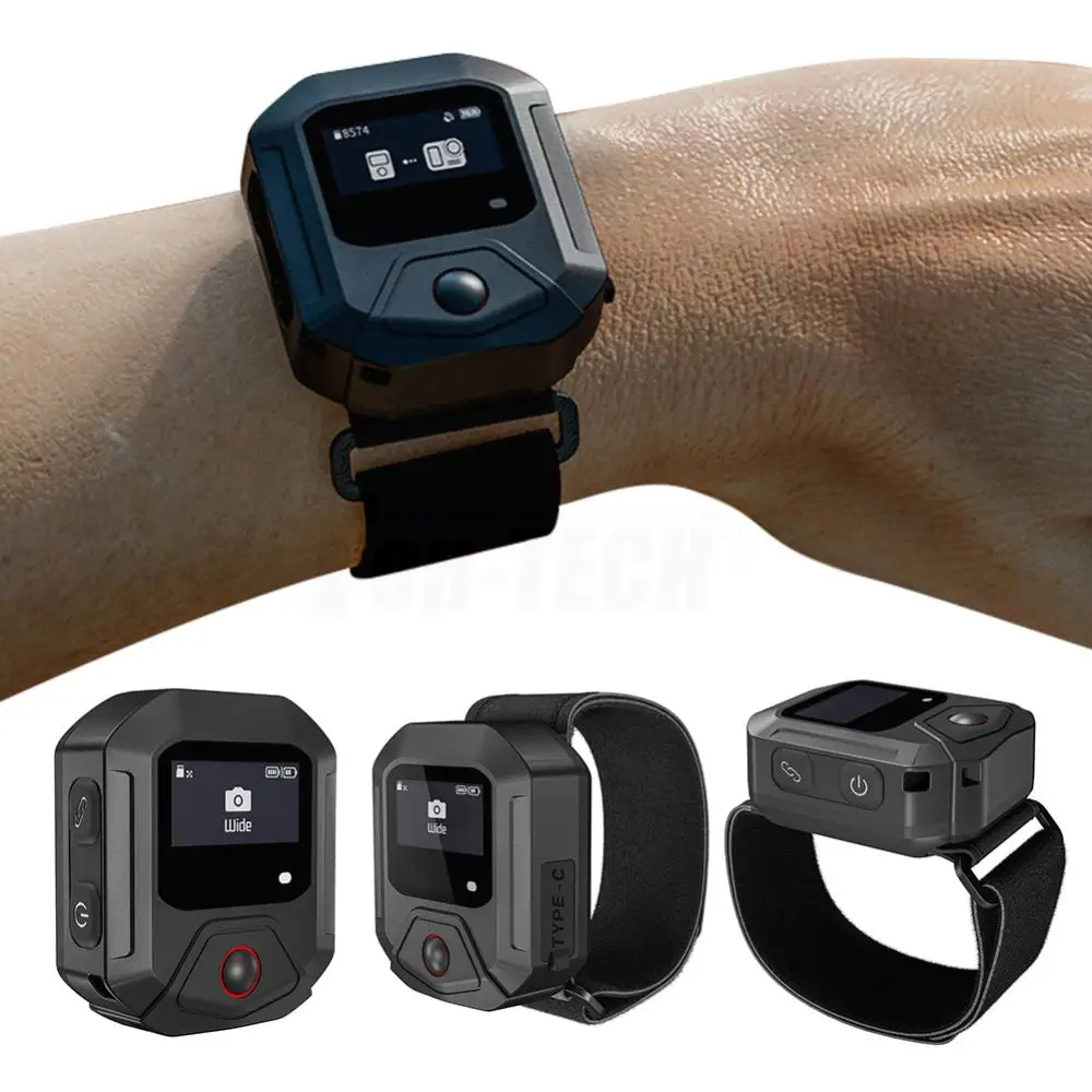 

Smart Remote Control with Wrist Strap Distance BT Controller BT5.0 Cycling Selfie Camera Control for Action Camera Accessories